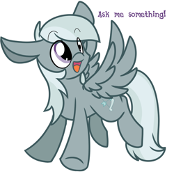 Size: 700x700 | Tagged: safe, artist:paint-smudges, imported from derpibooru, silverspeed, pony, ask silverspeed, simple background, solo, white background