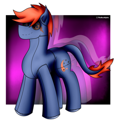 Size: 1184x1216 | Tagged: safe, artist:thebenalpha, imported from derpibooru, oc, oc:fizark catto, monster pony, original species, tatzlpony, gift art, plushie, simple background