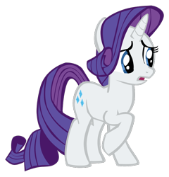 Size: 648x674 | Tagged: safe, artist:benpictures1, imported from ponybooru, part of a set, rarity, pony, unicorn, magic duel, cute, female, inkscape, mare, raised hoof, raised leg, raribetes, simple background, solo, transparent background, vector