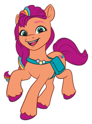 Size: 4328x5840 | Tagged: safe, edit, imported from derpibooru, sunny starscout, earth pony, pony, .svg available, female, g5, mane stripe sunny, mare, official, recolor, simple background, solo, svg, transparent background, vector