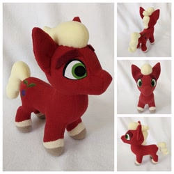 Size: 3264x3264 | Tagged: safe, artist:fleecefriendship, imported from derpibooru, sprout cloverleaf, earth pony, pony, g5, irl, male, photo, plushie, stallion