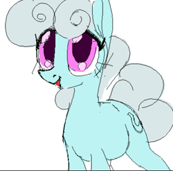 Size: 720x711 | Tagged: safe, artist:norre, imported from twibooru, linky, shoeshine, earth pony, pony, female, happy, image, mare, png, simple background, smiling, solo, white background