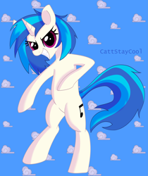 Size: 3293x3912 | Tagged: safe, artist:cattstaycool, imported from derpibooru, dj pon-3, vinyl scratch