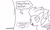 Size: 1250x750 | Tagged: safe, artist:kid wizard, imported from derpibooru, fleetfoot, oc, oc:anon, human, pegasus, pony, dialogue, drawthread, female, flirting, lisp, mare, monochrome, one eye closed, scared, simple background, wink