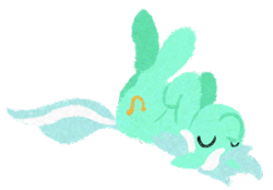 Size: 1324x924 | Tagged: safe, artist:purppone, lyra heartstrings, pony, female, lineless, mare, rolling, simple background, solo, transparent background