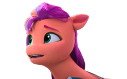Size: 1280x800 | Tagged: safe, edit, edited screencap, editor:dracoawesomeness, imported from derpibooru, screencap, sunny starscout, earth pony, pony, background removed, episode needed, female, g5, not a vector, solo