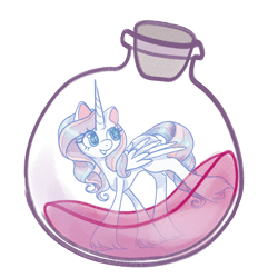 Size: 1240x1240 | Tagged: safe, artist:sainthorse, imported from derpibooru, potion nova, alicorn, pony, looking at you, simple background, smiling, smiling at you, solo, transparent background, unshorn fetlocks