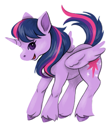 Size: 1081x1220 | Tagged: safe, artist:sainthorse, imported from derpibooru, twilight sparkle, alicorn, pony, simple background, smiling, solo, transparent background, twilight sparkle (alicorn), unshorn fetlocks