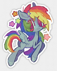 Size: 841x1040 | Tagged: safe, artist:dddddaxie998839, imported from derpibooru, rainbow dash, pegasus, pony, checkered background, solo, stars