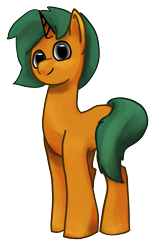 Size: 1151x1820 | Tagged: safe, artist:slabs37, imported from derpibooru, oc, oc only, oc:ogie, pony, unicorn, looking at you, simple background, smiling, solo, transparent background