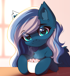Size: 1165x1262 | Tagged: safe, artist:airiniblock, imported from derpibooru, oc, oc only, oc:vivid tone, pony, chest fluff, chocolate, commission, cute, ear fluff, food, heart, heart eyes, hot chocolate, icon, marshmallow, morning, patreon, patreon reward, solo, wingding eyes, wings, ych result