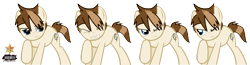 Size: 3100x800 | Tagged: safe, imported from derpibooru, oc, oc only, earth pony, pony, base used, full friendships magic, simple background, solo, transparent background