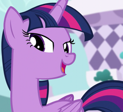 Size: 788x720 | Tagged: safe, imported from derpibooru, screencap, twilight sparkle, alicorn, pony, amending fences, season 5, cropped, female, lidded eyes, mare, open mouth, solo, twilight sparkle (alicorn)