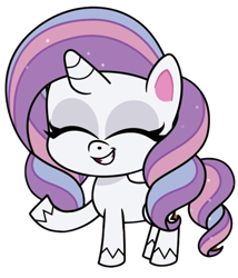 Size: 462x540 | Tagged: safe, artist:luckydog416, edit, edited screencap, imported from derpibooru, screencap, potion nova, pony, unicorn, my little pony: pony life, all that jitters, background removed, eyes closed, simple background, solo, transparent background