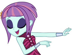 Size: 1750x1338 | Tagged: safe, imported from derpibooru, sunny flare, human, equestria girls, eyeshadow, hasbro, makeup, png, simple background, smiling, solo, transparent background