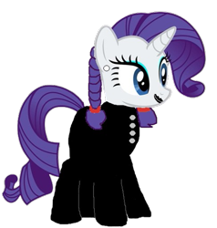 Size: 487x512 | Tagged: safe, imported from derpibooru, screencap, rarity, pony, unicorn, catsuit, ear piercing, earring, female, jewelry, latex, latex suit, lipstick, mare, piercing