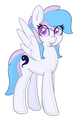 Size: 1571x2438 | Tagged: safe, artist:eyeburn, imported from derpibooru, oc, oc only, oc:starburn, derpibooru community collaboration, 2024 community collab, :p, looking at you, plushie, simple background, tongue out, transparent background