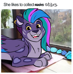 Size: 1025x1037 | Tagged: safe, artist:rutkotka, imported from derpibooru, big cat, leopard, snow leopard, equestria girls, allura, allurabetes, aq bars, cute, daaaaaaaaaaaw, ear piercing, earring, female, g5, gem, happy, jewelry, looking at you, piercing, ponified animal photo, real life background, simple background, smiling, smiling at you, solo, winged big cat, 🅱