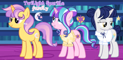 Size: 1274x627 | Tagged: safe, artist:vi45, imported from derpibooru, oc, oc only, pony, unicorn, clothes, female, mare, shirt, sweater