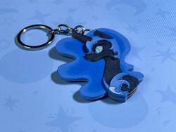 Size: 4032x3024 | Tagged: safe, artist:made_by_franch, imported from derpibooru, princess luna, alicorn, pony, craft, female, handmade, keychain, mare, solo, trinket