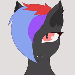 Size: 2048x2048 | Tagged: safe, imported from derpibooru, oc, oc:arkunus, dracony, dragon, hybrid, pony, bust, looking at you, male, portrait