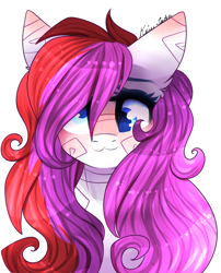 Size: 4200x5200 | Tagged: safe, artist:krissstudios, imported from derpibooru, oc, oc only, oc:ayame, pony, absurd resolution, bust, derp, female, mare, portrait, solo