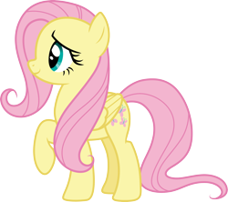 Size: 3382x3000 | Tagged: safe, artist:cloudy glow, imported from derpibooru, fluttershy, pegasus, pony, simple background, solo, transparent background