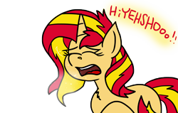 Size: 12000x7648 | Tagged: safe, artist:graymist, imported from derpibooru, sunset shimmer, colored, cute, female, mane, mare, mucus, nostril flare, nostrils, pretty, sneeze cloud, sneezing, snot, spray