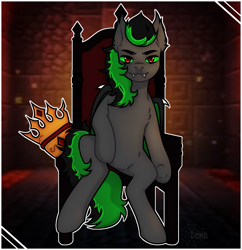 Size: 1199x1241 | Tagged: safe, artist:dёна, imported from derpibooru, oc, oc:royallace, bat pony, solo