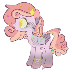 Size: 900x900 | Tagged: safe, artist:fuckomcfuck, imported from derpibooru, oc, oc:star dove, pegasus, pony, base used, hairclip, jewelry, simple background, solo, starry eyes, stars, transparent background, wingding eyes