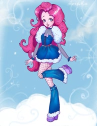 Size: 875x1125 | Tagged: safe, artist:pinkittymeow, imported from derpibooru, pinkie pie, human, equestria girls, clothes, female, solo