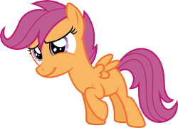 Size: 4176x3000 | Tagged: safe, artist:cloudy glow, imported from derpibooru, scootaloo, pegasus, pony, female, filly, foal, simple background, solo, transparent background, vector