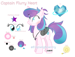 Size: 2953x2285 | Tagged: safe, artist:xxeclipselightsentryytxx, imported from derpibooru, princess flurry heart, alicorn, pony, amputee, artificial wings, augmented, base used, blind, female, mare, older, older flurry heart, prosthetic limb, prosthetic wing, prosthetics, scar, simple background, solo, transparent background, warrior flurry heart, wings