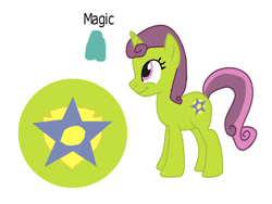 Size: 800x600 | Tagged: safe, artist:princessstar022, artist:selenaede, imported from derpibooru, oc, oc only, oc:lemon star, pony, unicorn, base used, female, mare, offspring, parent:autumn leaf, parent:lemon hearts, parents:lemonleaf, simple background, solo, white background