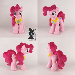 Size: 1000x1000 | Tagged: safe, artist:larsen toys, imported from derpibooru, pinkie pie, earth pony, pony, advertisement, female, jewelry, mare, necklace, photo, plushie, sale, solo, toy