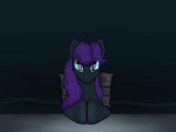 Size: 800x600 | Tagged: safe, artist:sevireth, imported from derpibooru, oc, oc:nyx, alicorn, pony, tumblr:nyx contacts, alicorn oc, chair, desk, female oc, horn, mare oc, offscreen character, pov, solo, tumblr, vlog, webcam, wings