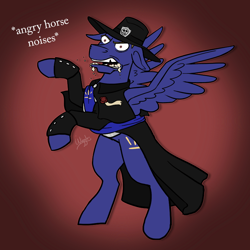 Size: 800x800 | Tagged: safe, artist:wiggles, imported from derpibooru, oc, pegasus, pony, clothes, hat, male, solo, stallion