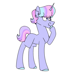 Size: 1080x1080 | Tagged: safe, artist:fuckomcfuck, imported from derpibooru, oc, oc only, oc:aurora, pony, unicorn, horn, magical lesbian spawn, offspring, parent:rarity, parent:twilight sparkle, parents:rarilight, simple background, solo, transparent background