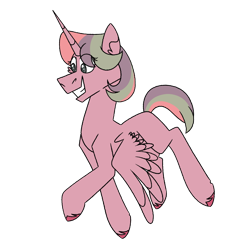 Size: 1080x1080 | Tagged: safe, artist:fuckomcfuck, imported from derpibooru, oc, oc only, oc:star seed, alicorn, pony, magical lesbian spawn, offspring, parent:applejack, parent:twilight sparkle, parents:twijack, simple background, solo, transparent background