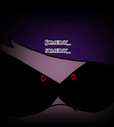 Size: 3023x3351 | Tagged: safe, artist:professorventurer, imported from derpibooru, pipp petals, series:ask pippamena: bonus content, black sclera, dark, g5, pippamena, promo, red eyes take warning