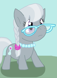 Size: 623x843 | Tagged: safe, artist:cmara, imported from derpibooru, silver spoon, earth pony, female, solo