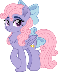 Size: 1464x1800 | Tagged: safe, artist:cloudy glow, imported from derpibooru, so soft twilight, pegasus, bow, female, g1, g1 to g4, generation leap, hair bow, simple background, solo, solo female, transparent background, vector