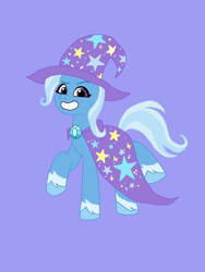 Size: 1080x1440 | Tagged: safe, artist:shucku, imported from derpibooru, trixie, unicorn, base used, cape, clothes, female, g4 to g5, g5, generation leap, hat, horn, trixie's cape, trixie's hat