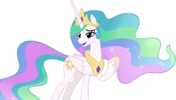 Size: 4420x2520 | Tagged: safe, edit, edited screencap, editor:mrtoonlover83, imported from derpibooru, screencap, princess celestia, alicorn, background removed, female, not a vector, solo