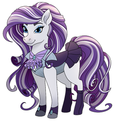 Size: 733x776 | Tagged: safe, artist:byefella, imported from derpibooru, rarity, horse, female, simple background, solo, style emulation, transparent background, wild manes, wild manesified