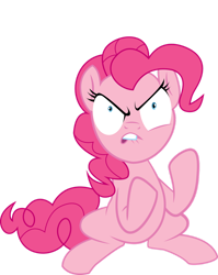 Size: 900x1132 | Tagged: safe, artist:sparkponies, imported from derpibooru, pinkie pie, earth pony, pony, .svg available, female, lip bite, mare, simple background, solo, transparent background, vector