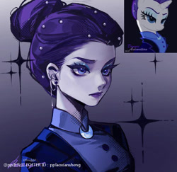 Size: 750x730 | Tagged: safe, artist:pplaoxiansheng, imported from derpibooru, rarity, equestria girls, solo