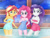 Size: 4658x3581 | Tagged: safe, artist:charliexe, pinkie pie, rarity, sunset shimmer, equestria girls, breasts, clothes, covering, female, sauna, towel, trio, trio female