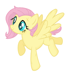 Size: 750x735 | Tagged: safe, artist:xiaotanhuan, imported from derpibooru, fluttershy, pegasus, pony, solo