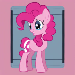 Size: 1024x1024 | Tagged: safe, editor:earwaxkid, imported from derpibooru, pinkie pie, ai content, ai generated, female, prompter:earwaxkid, solo, wrong cutie mark